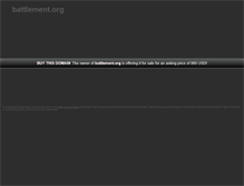 Tablet Screenshot of battlement.org